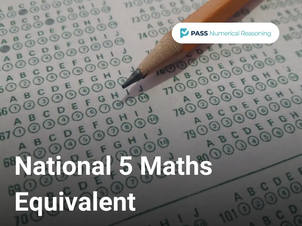 National 5 Maths Equivalent